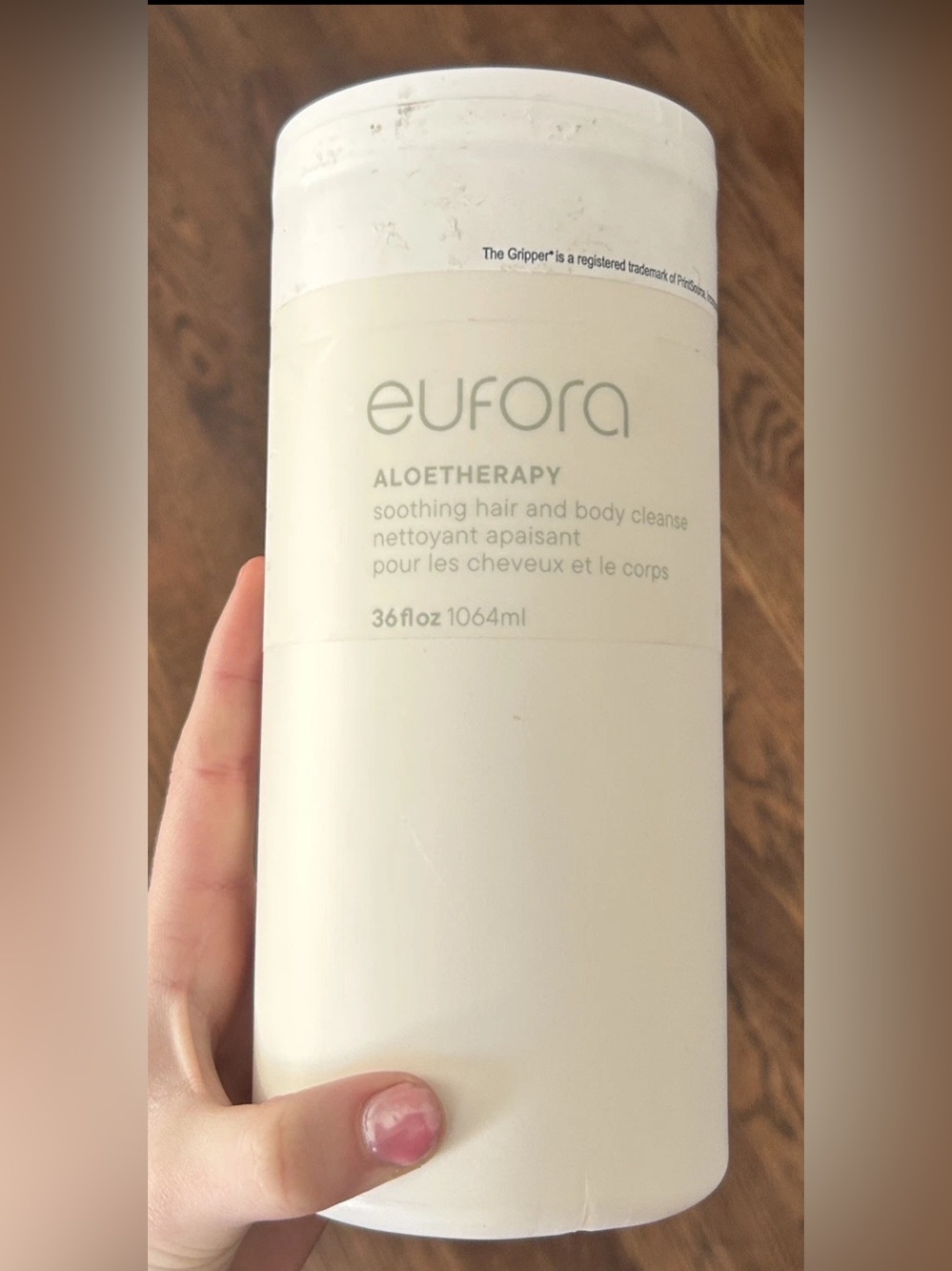 huge sealed Eufora Aloetherapy Soothing Hair and Body Cleanser 36 oz